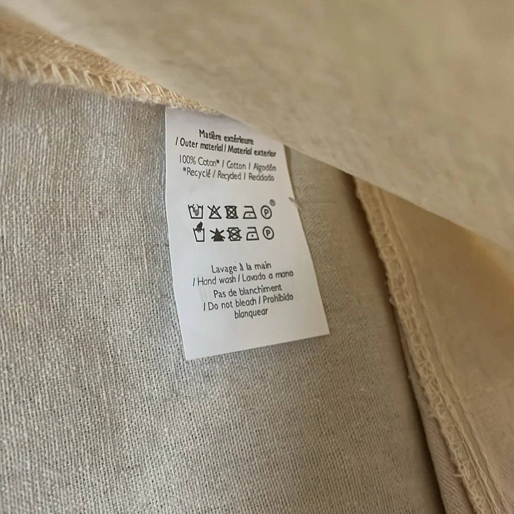 Sézane Canvas Tote Bag “Bonjour l’Amour”
